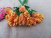 4Sets Decorative Tulips Bouquet Flowers 9-Heads Orange Wholesale