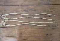 12Pcs Handmade Knitted Necklace Hemp Cord Rope String Jewelry