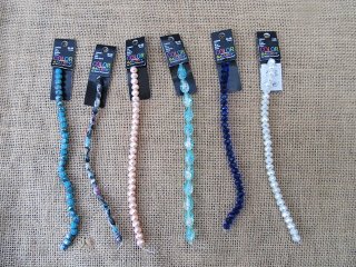 12String Glass Beads Unfinished Bracelet DIY Jewelry Making