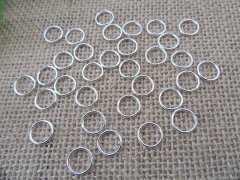 2500Pcs Jumprings Jump Rings Jewelry Finding 10x1mm
