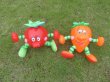 12X Inflatable Carrot Tomato Vegetable Doll Blow-up Toy (image for) 12X Inflatable Carrot Tomato Vegetable Doll Blow-up Toy