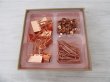 (image for) 10Sets Rose Gold Binder Clips Push Pin Photo Clip Paper Clips