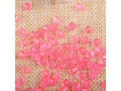 500g (3800Pcs) Bicone Beads Arylic Loose Bead 8mm Pink 500g (3800Pcs) Bicone Beads Arylic Loose Bead 8mm Pink