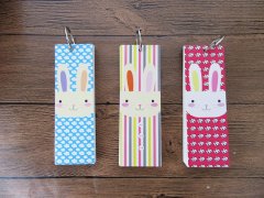 (image for) 12Pcs Message Note Memo Pad Notebooks with Keyring Assorted