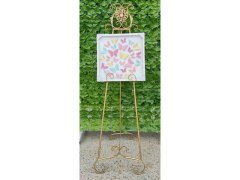 (image for) 1Pc 145cm Wedding Easel Stand Welcome Sign Name Seating Chart Display