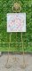 1Pc Golden Wedding Easel Stand Welcome Sign Name Seating Chart 1Pc Golden Wedding Easel Stand Welcome Sign Name Seating Chart