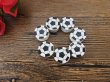 (image for) 25Pcs Round Erasers Party Favors Football Eraser Birthday Treat