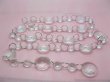 5X 1Meter Round Bead Diamond Garland Wedding Decoration (image for) 5X 1Meter Round Bead Diamond Garland Wedding Decoration