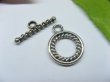 50sets Metal Twisted Rope Toggle Clasp yw-ac-tc28 (image for) 50sets Metal Twisted Rope Toggle Clasp yw-ac-tc28