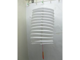 12pcs Plain White Folding Portable Hanging Paper Lantern