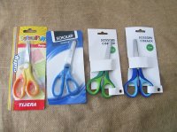 10Pcs Kid's Scissors Craft Office Home Usage Scissors Assorted