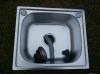 1X Medium Stainless Steel Kitchen Sink - Single Bowl 45x39x19cm 1X Medium Stainless Steel Kitchen Sink - Single Bowl 45x39x19cm