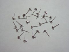 500 Metal Earring posts with rings finding 500 Metal Earring posts with rings finding