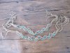 9Pcs Handmade Knitted Unfinished Necklace with Blue Turquoise Be