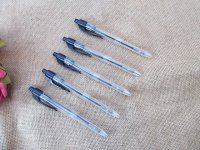 12Pcs Black Ink Ballpoint Pen Ball Pen Home Office School Use