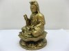 1 Chinese Fengshui Kwan-Yin On Lotus Goddess Of Compassion