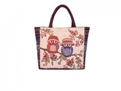 1X New Stylish Lover Owl Design Handbag Hippie Hand Bag