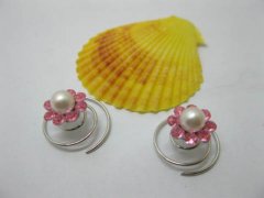 1Pair Flower Hair Twisters New bh-ha-ch306