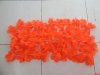 12 Orange Hawaiian Dress Party Flower Leis/Lei 100cm