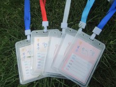 5Pcs Clear Certificate Identity Card Holder Employee ID Work 5Pcs Clear Certificate Identity Card Holder Employee ID Work