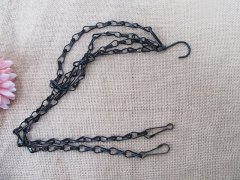 4Pcs Plant Hanger Support Multi Functional Hook for Outdoor