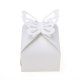 50X Shiny White Butterfly Wedding Favor Candy Gifts Boxes