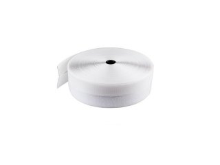 1Set x 2Roll (25M Ea) White 25mm Adehensive Hook-and-loop Fasten