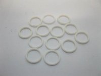 500Pcs White Bra Rings Bra Finding Acessories 10mm