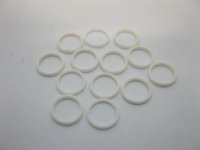 500Pcs White Bra Rings Bra Finding Acessories 10mm