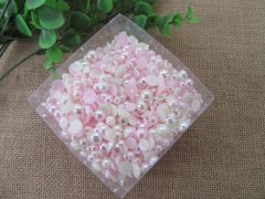 3Packets X 215.5Grams Acrylic Gems Semi Simulated Pearl Beads 3Packets X 215.5Grams Acrylic Gems Semi Simulated Pearl Beads