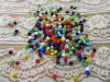 250Grams Loose Glass Beads 2-5mm Mixed Color
