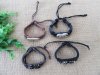 12Pcs Fashion Leather Drawstring Tribe Bracelets Assorted 12Pcs Fashion Leather Drawstring Tribe Bracelets Assorted