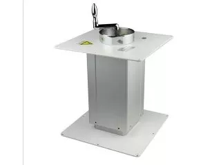 1X Aluminum Square Hand Operate Adjustable Height Camper Van Car