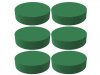 2x1Pc Wet Floral Foam Round Brick Flower Arrangement 20cm 2x1Pc Wet Floral Foam Round Brick Flower Arrangement 20cm