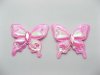 100 Cute Pink Craft Butterfly Embellishments Toppers