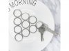 100 Nickel Plated Split Ring Split Key Rings 25mm 100 Nickel Plated Split Ring Split Key Rings 25mm