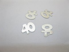 5700Pcs Age "40" Party Table Decoration Confetti Silver