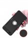 1X iPhone8 Black Magnetic Shockproof Case Cover with Ring Car Ho