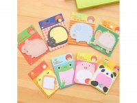 80 Carton Animal Design Memo Pads Notebooks Assorted