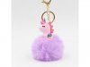 6Pcs Rainbow Unicorn Keyring Pompon Fluffy Charm Pendant 6Pcs Rainbow Unicorn Keyring Pompon Fluffy Charm Pendant