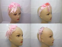 1X New Cute Pink Flower Floral Headband for Girl 1X New Cute Pink Flower Floral Headband for Girl