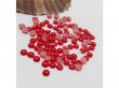9500Pcs 3mm Red Semi-Circle Simulated Pearl Bead Flatback