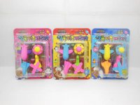 18Sheet x 4Pcs Outerspace Airplane Eraser Rubber
