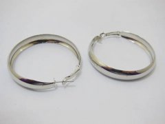 12Pairs Classic Wide Hoop Lock Earrings 50mm Dia. 12Pairs Classic Wide Hoop Lock Earrings 50mm Dia.