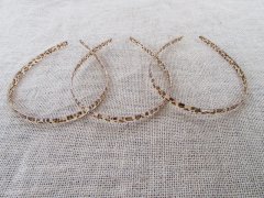 1X Fashion Leopard Hair Band Headband 8mm Wide