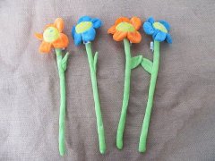12Pcs Cute Plush Sunflowers Gift Home D?cor Mixed Color 12Pcs Cute Plush Sunflowers Gift Home D?cor Mixed Color
