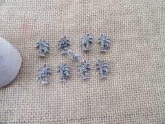 100Pcs New Coconut Tree Beads Charms Pendants Jewellery Findings