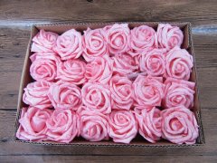 1Pc Pink Rose Flower Hair Clips Hairclips Hairpins