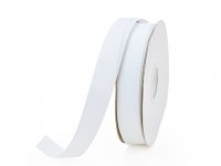 1Rolls X 100Yards White Grosgrain Ribbon 38mm