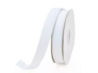 1Rolls X 100Yards White Grosgrain Ribbon 38mm